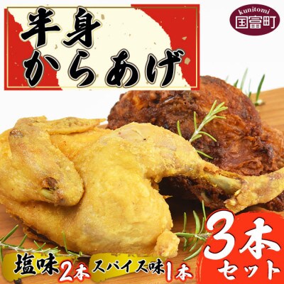 全国からあげグランプリ4年連続金賞「半身からあげ」3本セット