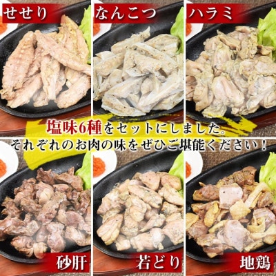 特選　塩三昧　6パックセット