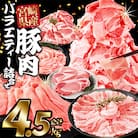 豚肉バラエティー詰合せセット 4.5kg(国富町)