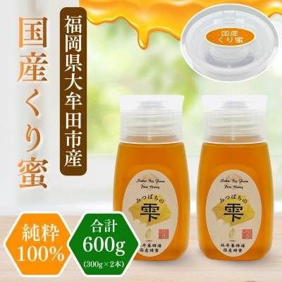 みつばちの雫　国産くり蜂蜜　300g×2