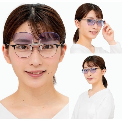 [ネオコントラスト]クリップオン サングラス調光レンズタイプ