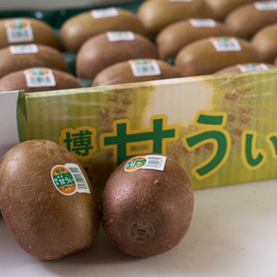 福岡オリジナルブランド　キウイ「甘うぃ」約1.5kg箱(12-15玉)(大牟田市)