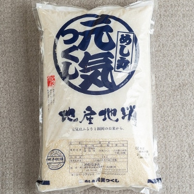 果物屋さんが選んだ米「元気つくし」5kg(大牟田)