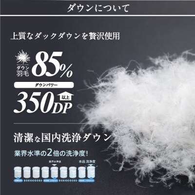 羽毛掛布団　ダブル　羽毛量1.8kg　色、柄おまかせ