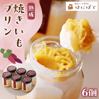 熟成焼きいもプリン(6個)