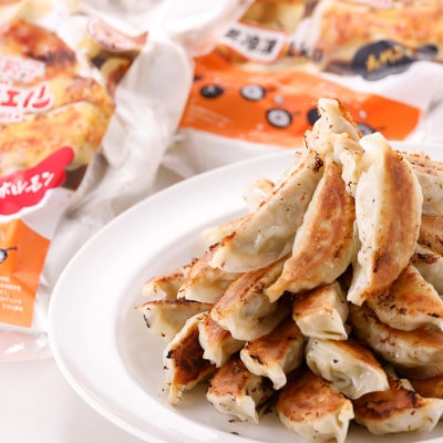 福岡エンジェル餃子　ホルモン餃子(50個)+九州ぶた餃子(50個)