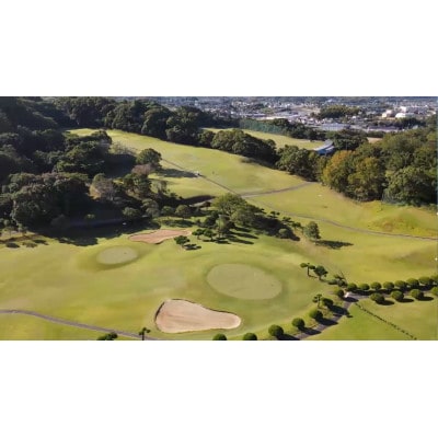 不知火ゴルフ場　土日祝日(3名様分)1ラウンドプレー券