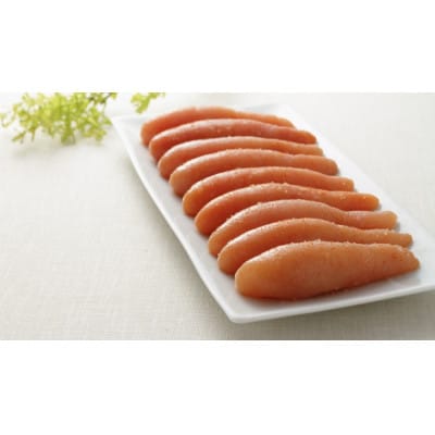 かねふく 【無着色】辛子明太子(一本物)400g (大牟田市)