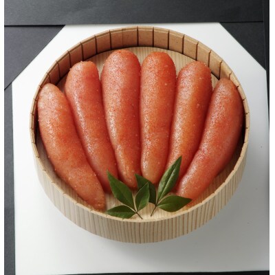 かねふく【無着色】樽入り辛子明太子 450g(大牟田市)