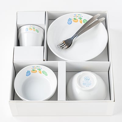 「ベジタブル」幼児食器セット　