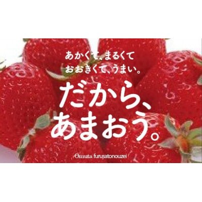 【期間限定】あまおうDX(デラックス)4パック(大牟田市)