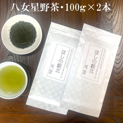 八女星野茶・上質煎茶【ほしの藪北】100g×2本詰合せ