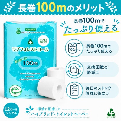 ラブフォレストロール12RS 計96ロール(大牟田市)
