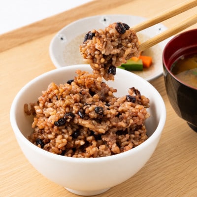 長岡式酵素玄米ごはん (250g×5パック) 玄米と小豆のもっちりごはん