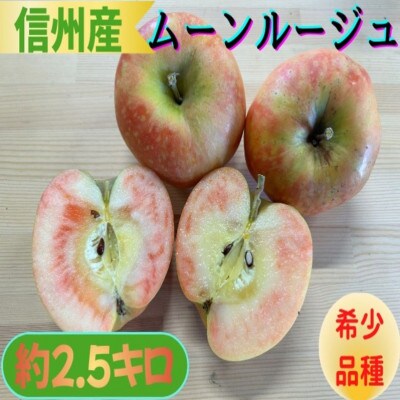 信州産赤果肉『ムーンルージュ』約2.5kg