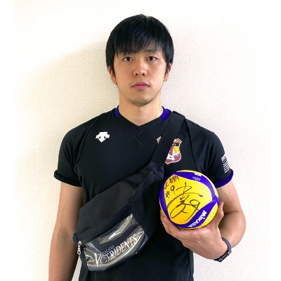 VC長野トライデンツ　選手サインボール付!応援グッズ【池田幸太選手】