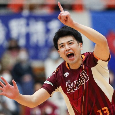 VC長野トライデンツ　選手サインボール付!応援グッズ【椿芽久選手】