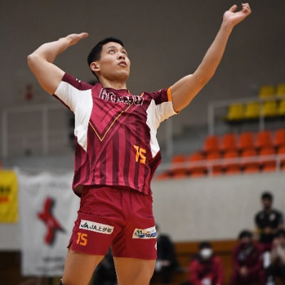 VC長野トライデンツ　選手サインボール付!応援グッズ【波佐間泰平選手】
