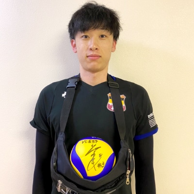 VC長野トライデンツ　選手サインボール付!応援グッズ【池田颯太選手】