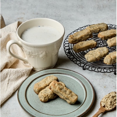 信州ご当地プロテイン!たんぱく和シェイク　くろごまきなこ