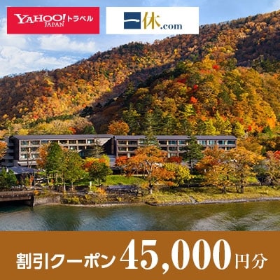 【栃木県日光市】一休.com・Yahoo!トラベル割引クーポン(45,000円分)