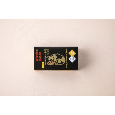 金箔入り特撰日光カステラ(ハニー、抹茶)・ちいさな羊羹(塩、黒蜜、小倉、チョコ、ミルク)