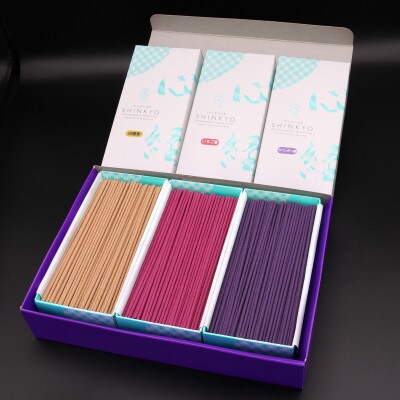 心経 rei　雅セット(白檀香・いちご香・ラベンダー香)