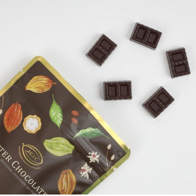 パウチタイプ　ミルクチョコレート×ビターチョコレート　各3袋　計6袋