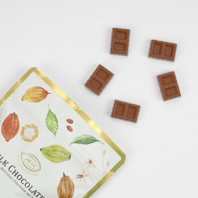 パウチタイプ　ミルクチョコレート×ビターチョコレート　各5袋　計10袋
