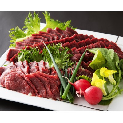 国産上赤身馬刺し 200g(宇土市)