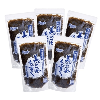 2021年6月発送開始『定期便』美ら海もずく　300g×5袋セット全3回