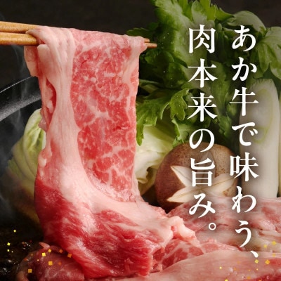 あか牛肩ロース600g(300g×2)