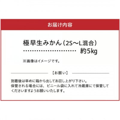 【福島オレンジ農園】極早生みかん　5kg