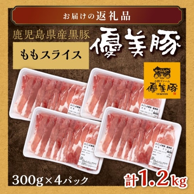 鹿児島県産黒豚「優美豚」ももスライス