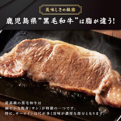 鹿児島県産和牛サーロインステーキ(4等級以上)200g×4枚