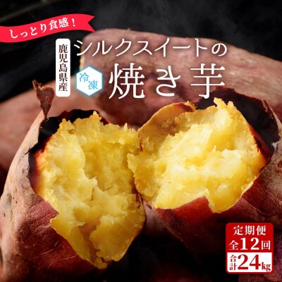 【定期便全12回】しっとり食感!シルクスイートの焼き芋2kg