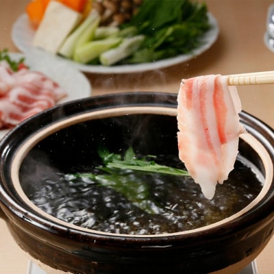 【D-2001】鹿児島黒豚しゃぶしゃぶ・とんかつセット(計1.8kg)