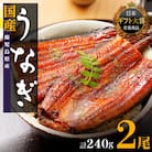 鹿児島県産うなぎ長蒲焼120g×2尾セット