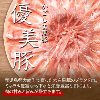 鹿児島県産黒豚「優美豚」ロース三昧セット