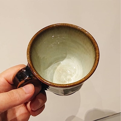 熊本県の伝統的工芸品【小代焼】　マグカップ(小)