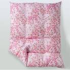 「まるごとジャパン」認定　荒尾産高級羽毛掛ふとん(二層式)　ヤエ　ピンク