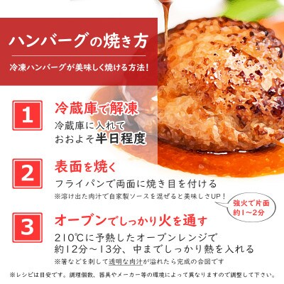 馬肉ハンバーグ|純国産熊本肥育!熊本産100%結婚式場フレンチシェフ手造り 150g×4個