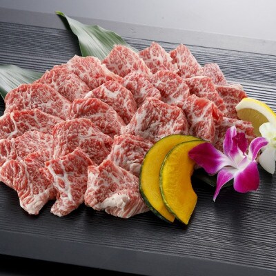 【A5ランク】くまもと黒毛和牛 カルビ焼肉用600g(荒尾市)