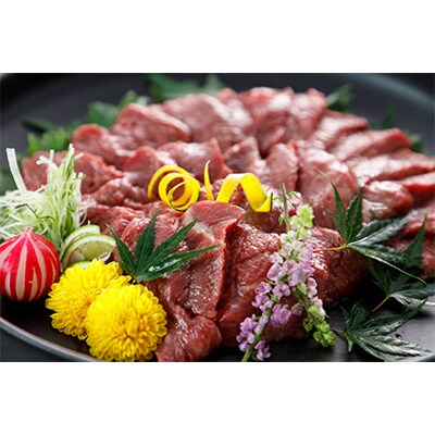 赤身馬刺し 【約500g】(荒尾市)