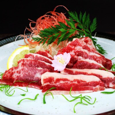 霜降りスライス馬刺し　200g(荒尾市)