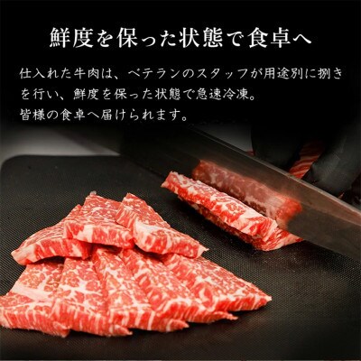 GI　くまもとあか牛　特選焼肉　500g(荒尾市)