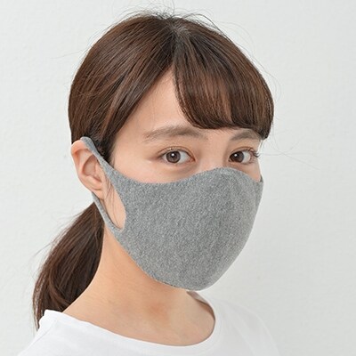 備長炭+オーガニックコットン マスク　3D&Ag(L)1枚　【4370-7515-01 パット付き】