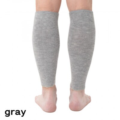 日本製 横のび マルチウォーマー (ショート) あったか グレー  (581-3357)