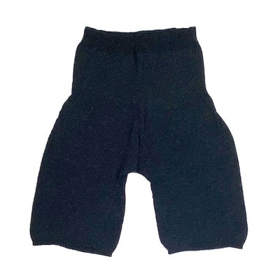 日本製 オーガニックコットン ゆるふわペチ 無縫製 チャコール(6645-7352)