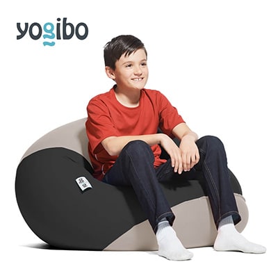 Yogibo Bubbleヨギボー バブルダークグレー/ライトグレー   お礼品